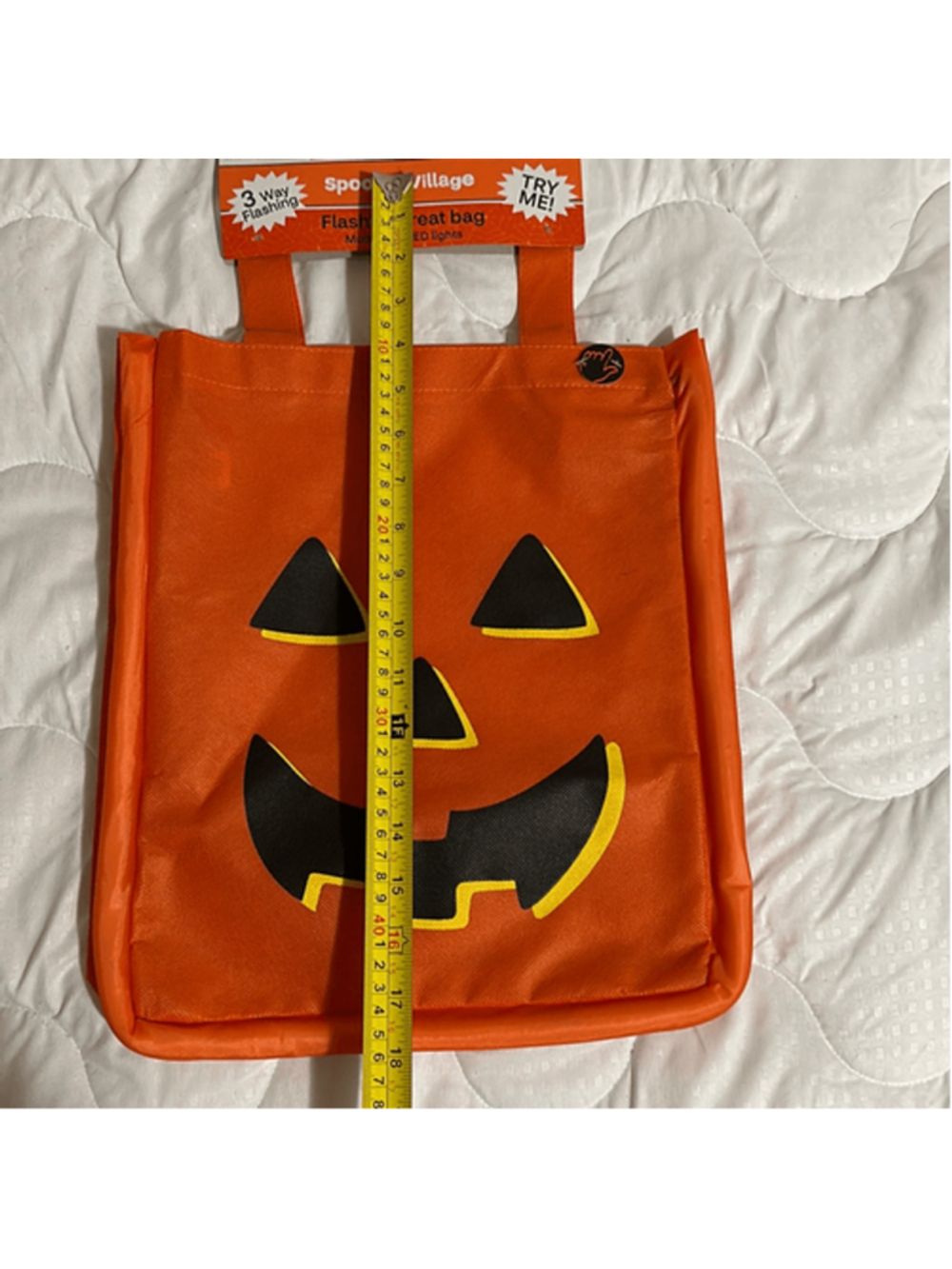 Halloween Bag with flashing lights